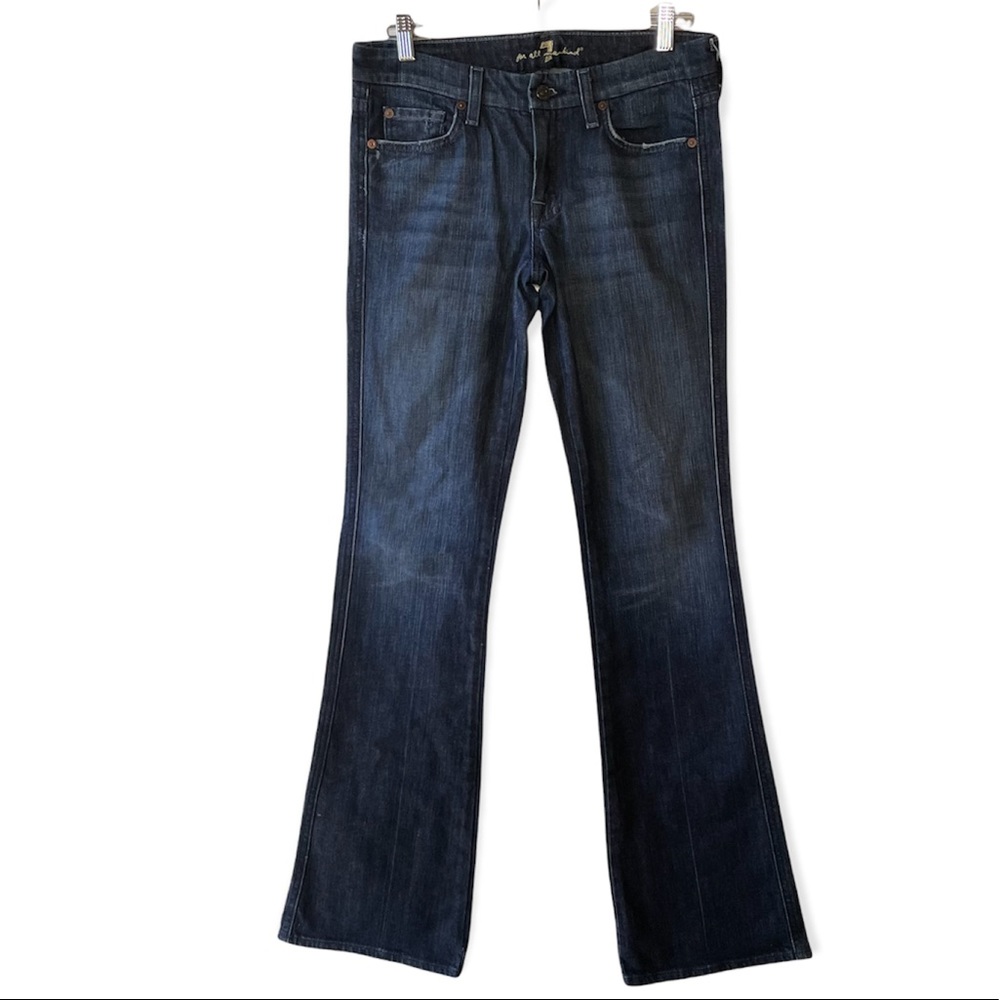 7 for all mankind “A” pocket bootcut jeans